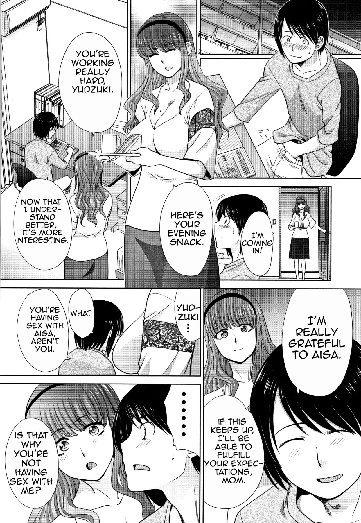 Hentai Manga Comic-Mother and Younger Sister-Read-82